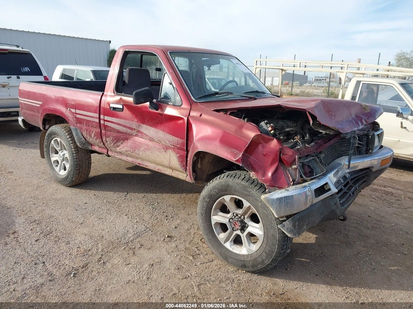 JT4RN01P9M0011802 1991 Toyota Pickup 1/2 Ton Sht Wheelbase Dlx auction photo 1
