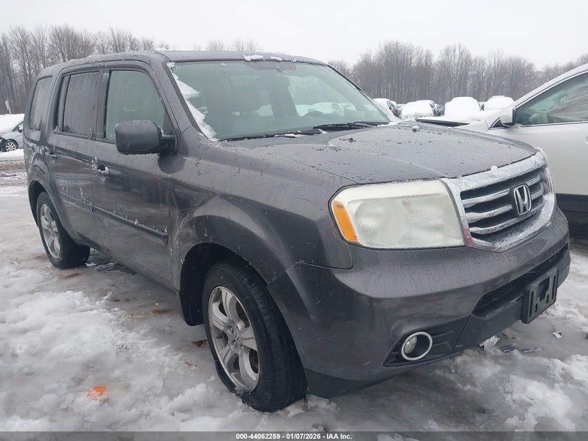 5FNYF4H53FB014638 2015 Honda Pilot Ex-L auction photo 1