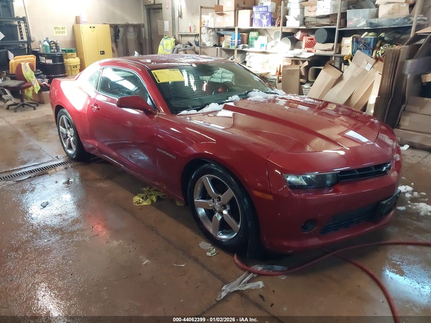 2G1FD1E34F9210728 2015 Chevrolet Camaro 1Lt auction photo 1