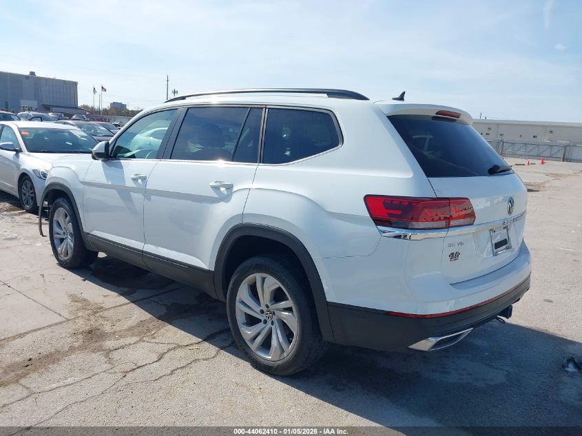 2022 Volkswagen Atlas 3.6L V6 Se W/Technology