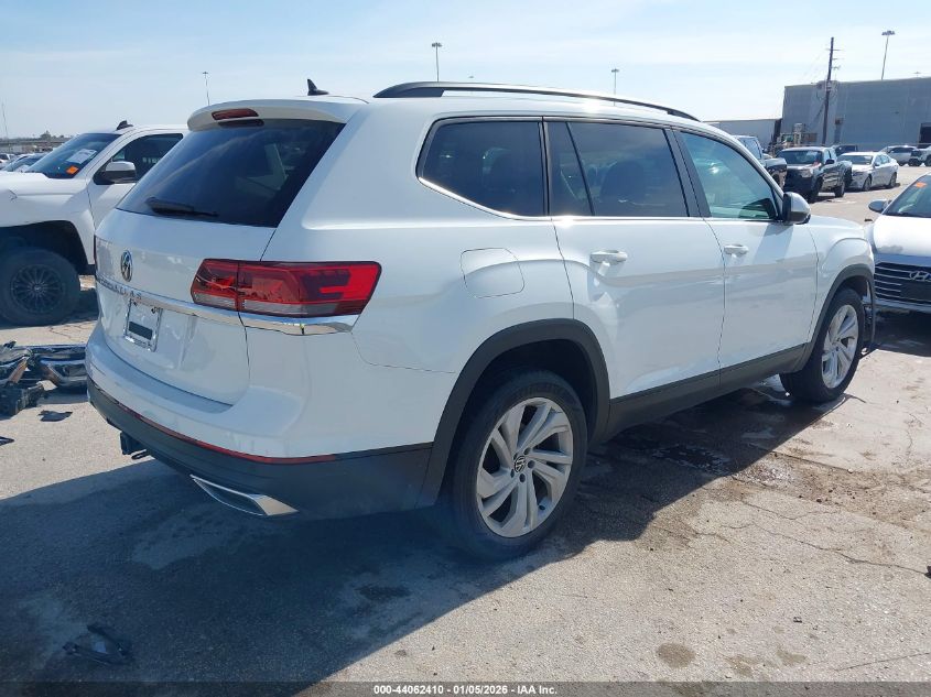 2022 Volkswagen Atlas 3.6L V6 Se W/Technology