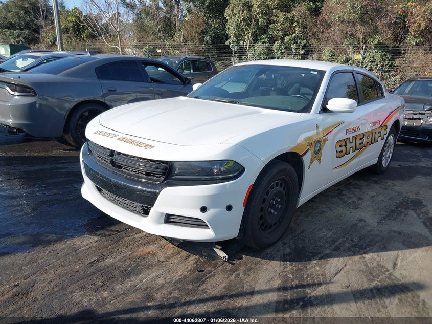 VIN 2C3CDXKG0NH262693 2022 DODGE CHARGER POLICE AWD