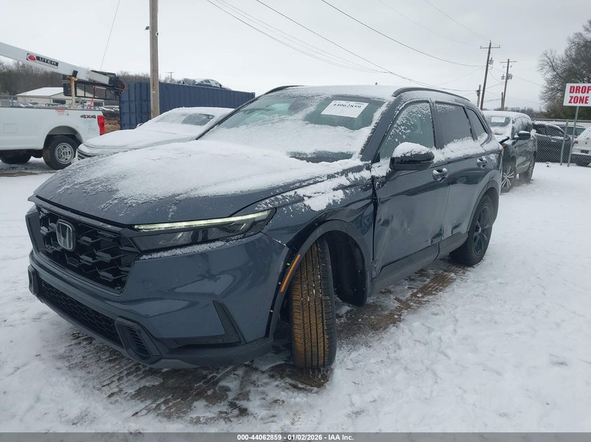 Vin: 7fars6h87te070359, lot: 44558642, honda cr-v hybrid awd sport-l 20262