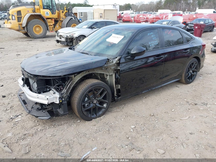 Vin: 2hgfe2f57th526265, lot: 44558810, honda civic sport 20262