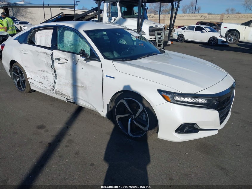1HGCV3F26NA028218 2022 Honda Accord Hybrid Sport auction photo 1