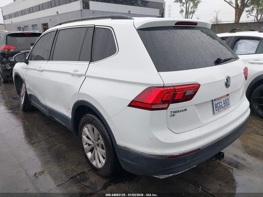 2018 Volkswagen Tiguan 2.0T Se/2.0T Sel