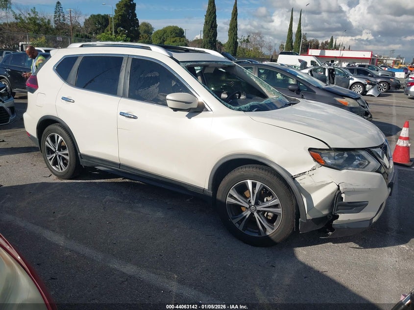 JN8AT2MT9KW252555 2019 Nissan Rogue Sv auction photo 1