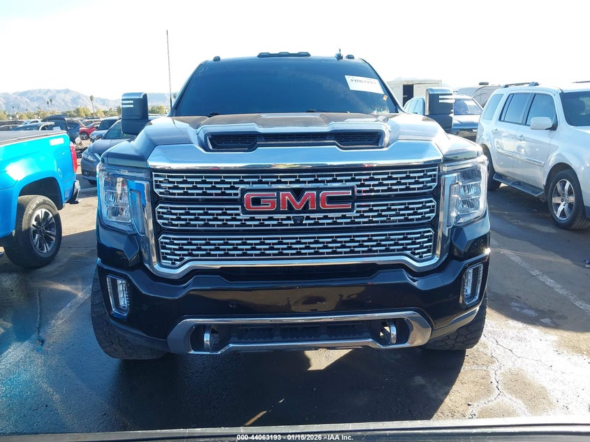 2022 Gmc SIERRA 2500Hd 4Wd Standard Bed Denali black Lot 111044063193 Vin 1GT49REY5NF280593