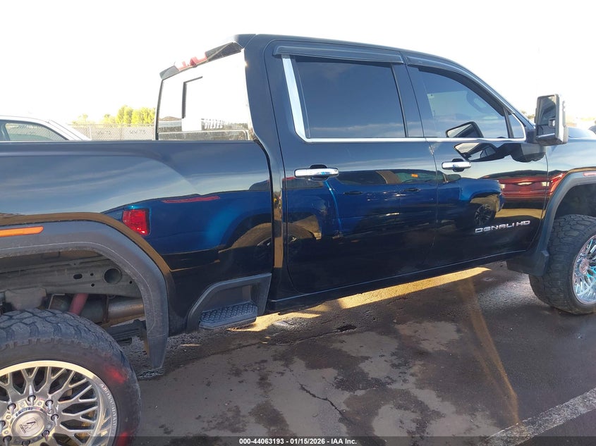 2022 Gmc SIERRA 2500Hd 4Wd Standard Bed Denali black Lot 111044063193 Vin 1GT49REY5NF280593