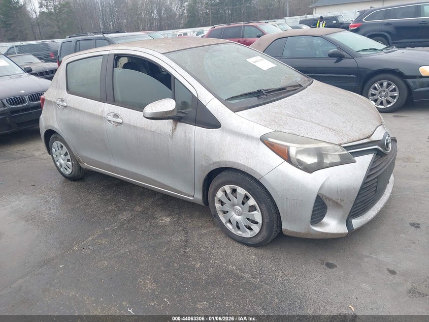 VNKKTUD37FA035348 2015 Toyota Yaris L auction photo 1