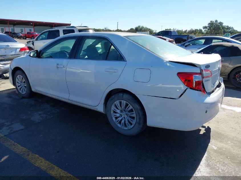 2012 Toyota Camry Le