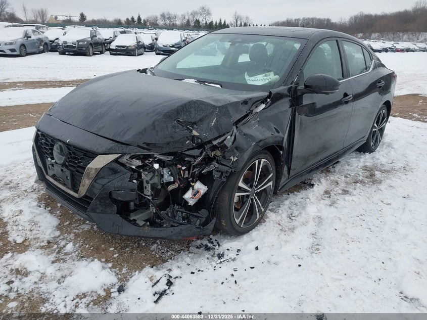2021 Nissan Sentra Sr Xtronic Cvt 3N1AB8DV9MY317244 photo #3