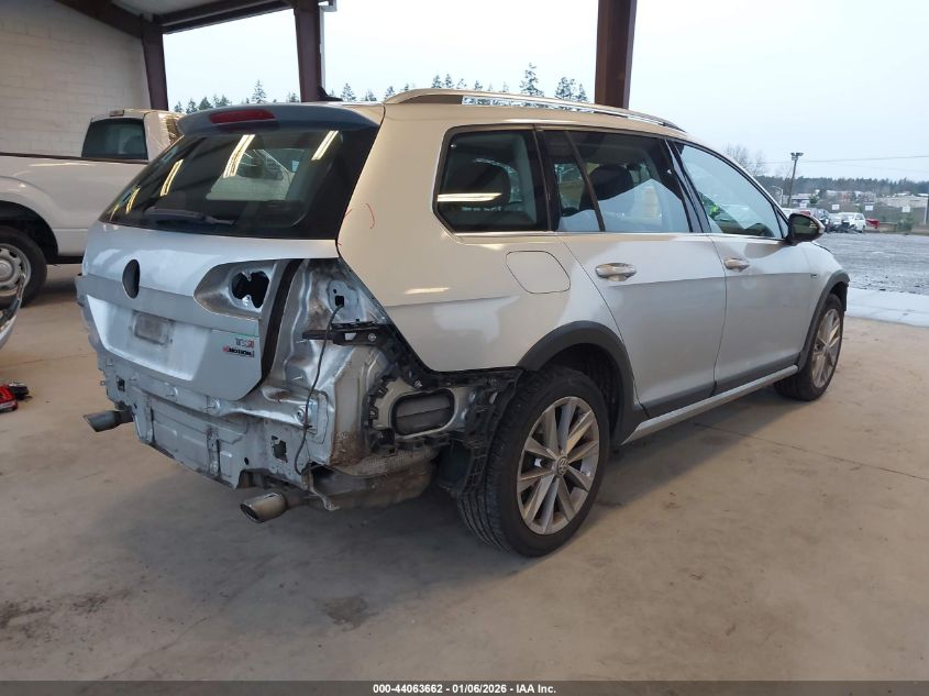 2017 Volkswagen Golf Alltrack Tsi S/Tsi Se/Tsi Sel