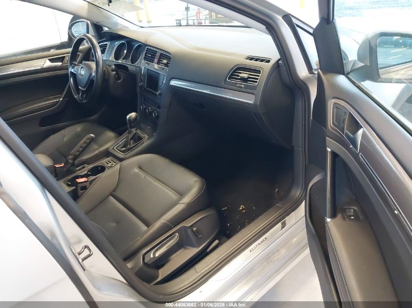 2017 Volkswagen Golf Alltrack Tsi S/Tsi Se/Tsi Sel