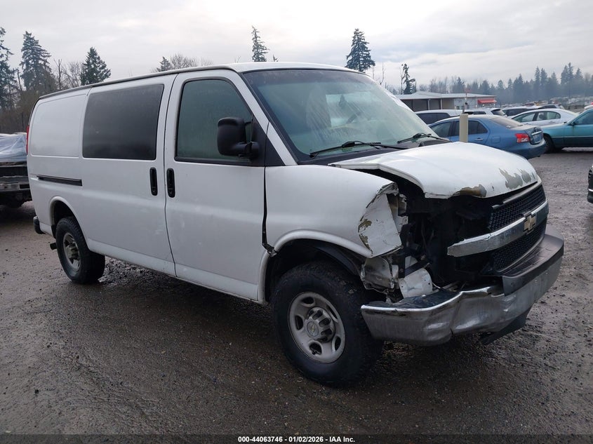 1GCHG35K581173271 2008 Chevrolet Express Work Van auction photo 1
