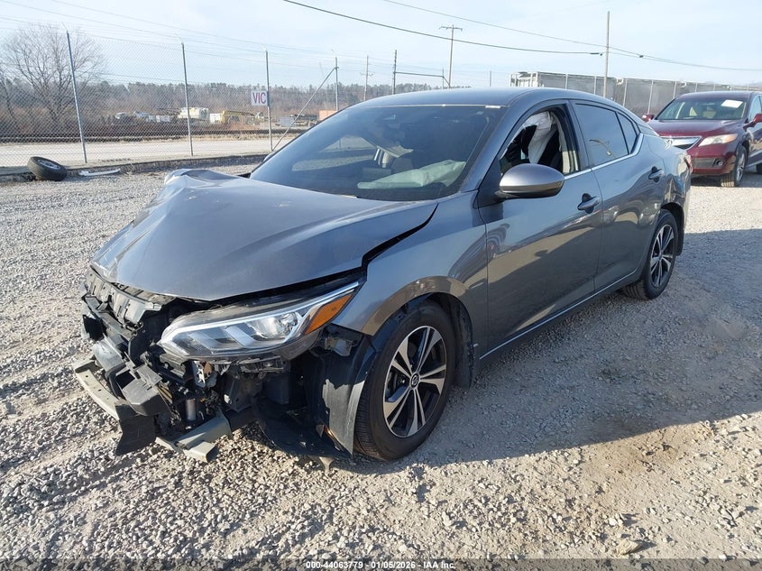2022 Nissan Sentra Sv Xtronic Cvt
