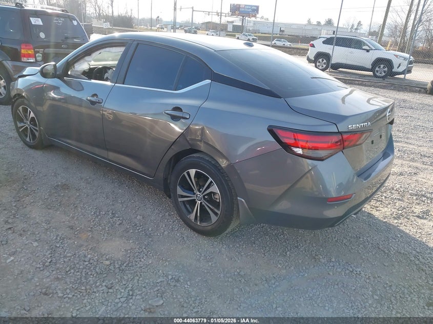 2022 Nissan Sentra Sv Xtronic Cvt