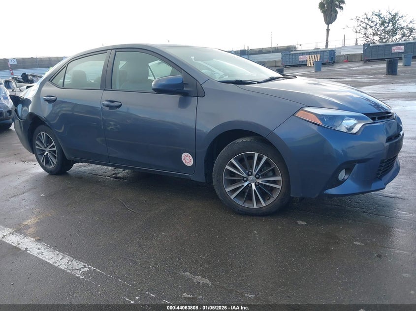 2016 Toyota Corolla Le Plus