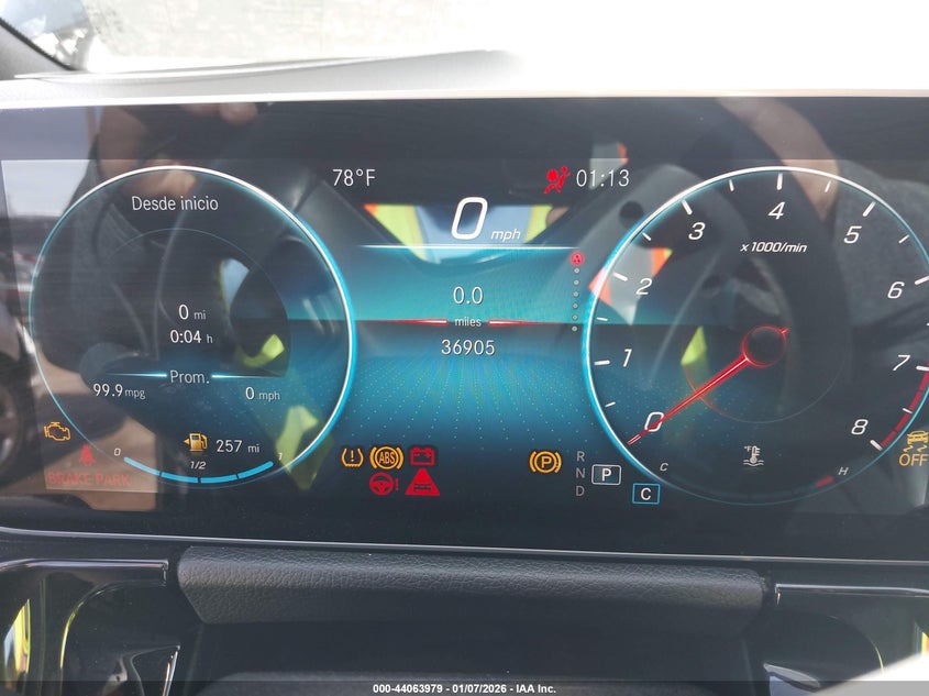 2021 Mercedes-Benz Gla 250 VIN: W1N4N4GB3MJ203569 Lot: 44063979