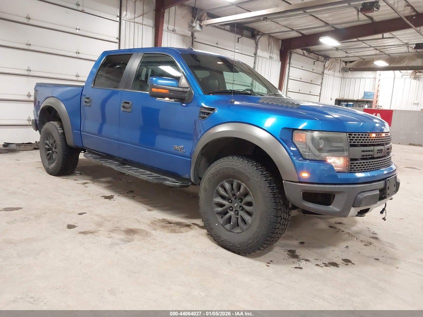 1FTFW1R68DFA92127 2013 Ford F-150 Svt Raptor auction photo 1