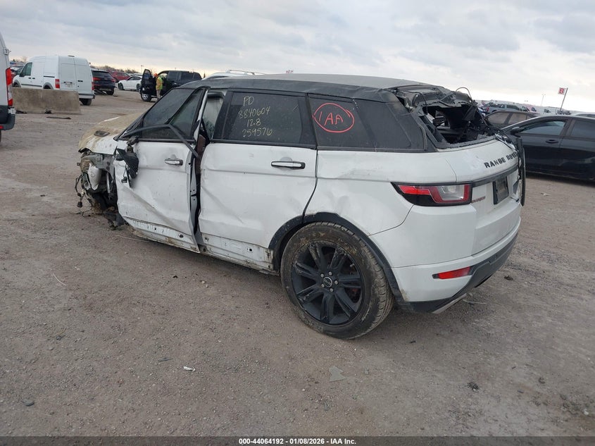 Vin: salvd2bg0hh259576, lot: 44559975, land rover range rover evoque hse dynamic 20173