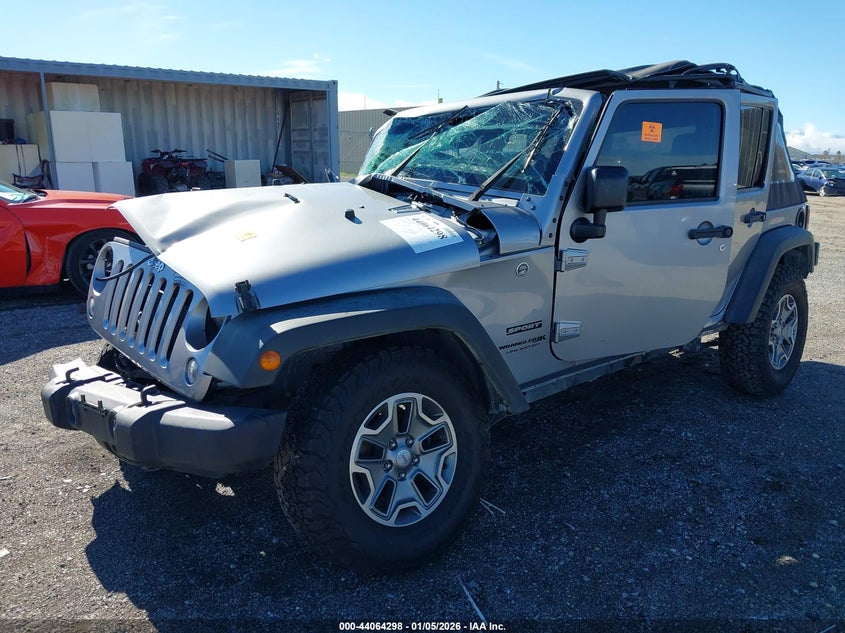 2018 Jeep Wrangler Jk Unlimited Sport S 4X4