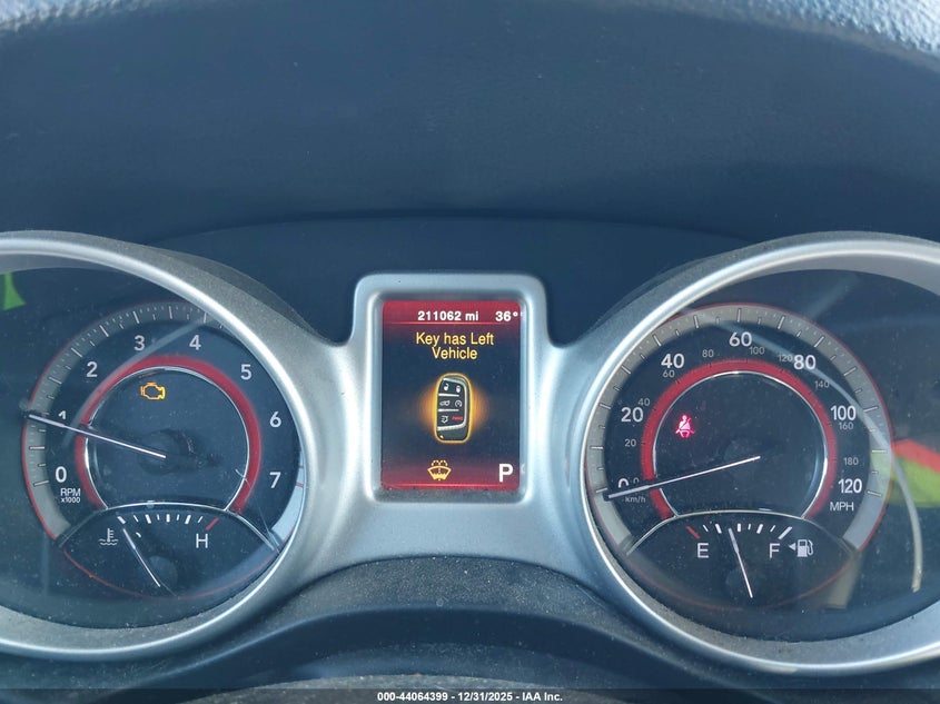 2017 Dodge Journey Sxt VIN: 3C4PDCBG6HT536819 Lot: 44064399