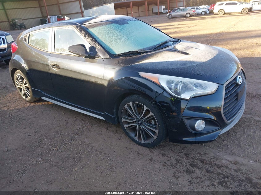 KMHTC6AE4GU275211 2016 Hyundai Veloster Turbo auction photo 1