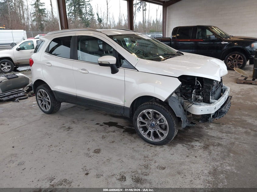 MAJ6S3KL6KC302428 2019 Ford Ecosport Titanium auction photo 1