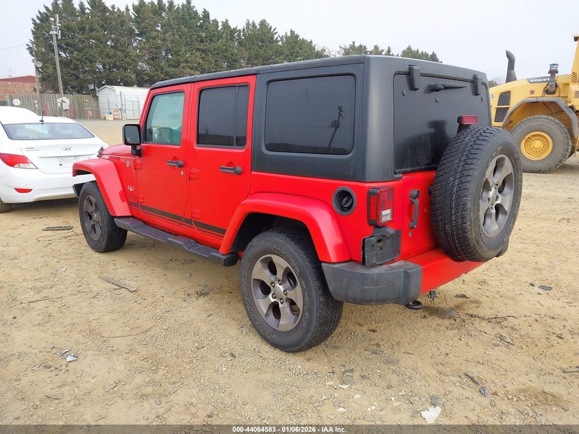 2018 Jeep Wrangler Jk Unlimited Sahara 4X4
