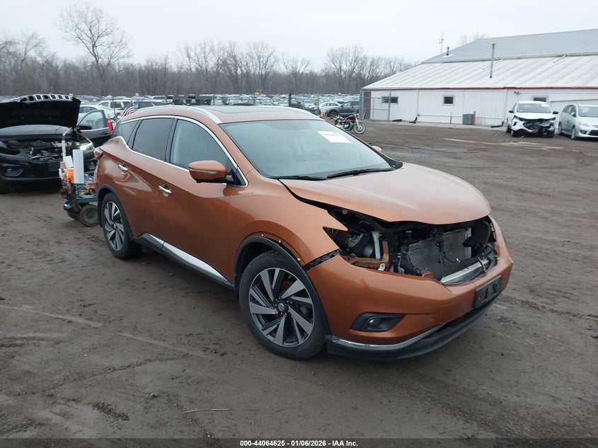 5N1AZ2MH9FN266369 2015 Nissan Murano Platinum auction photo 1