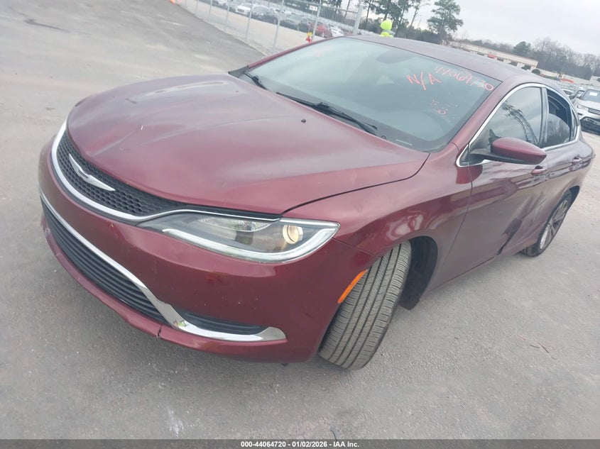Vin: 1c3cccab9fn708141, lot: 44560503, chrysler 200 limited 20152