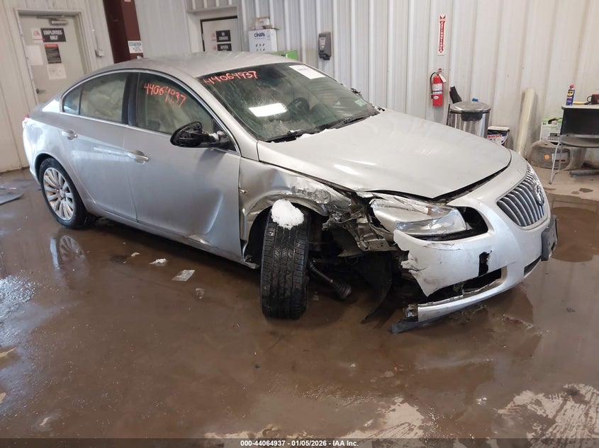 2G4GN5EC7B9175382 2011 Buick Regal Cxl Oshawa auction photo 1