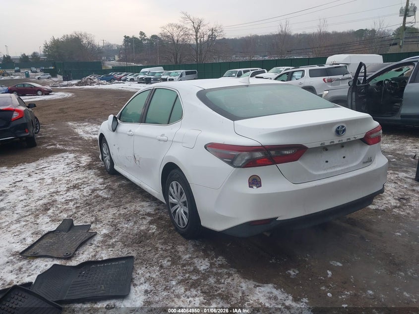 2022 Toyota Camry Le Hybrid