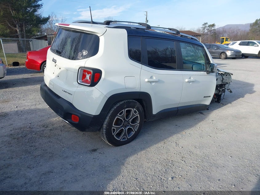 2018 Jeep Renegade Limited 4X4