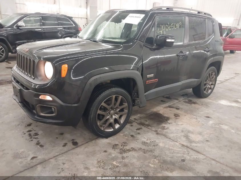 2016 Jeep Renegade 75Th Anniversary