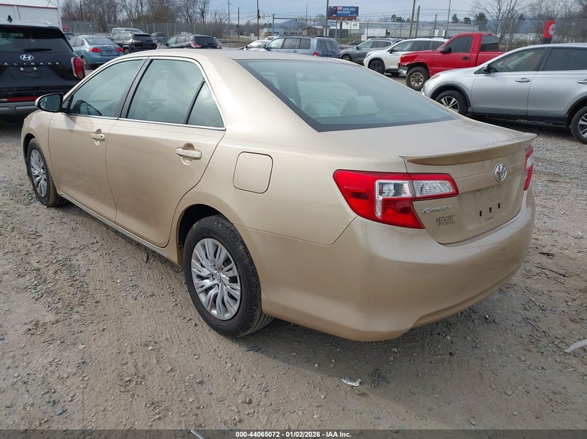 2012 Toyota Camry Le