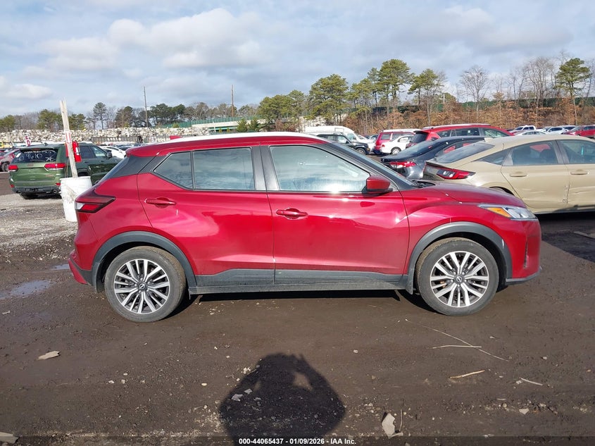 VIN 3N1CP5CVXNL516490 2022 NISSAN KICKS SV XTRONIC CVT