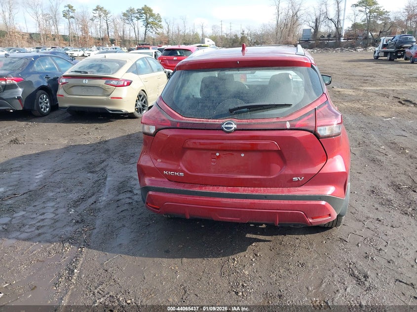 VIN 3N1CP5CVXNL516490 2022 NISSAN KICKS SV XTRONIC CVT