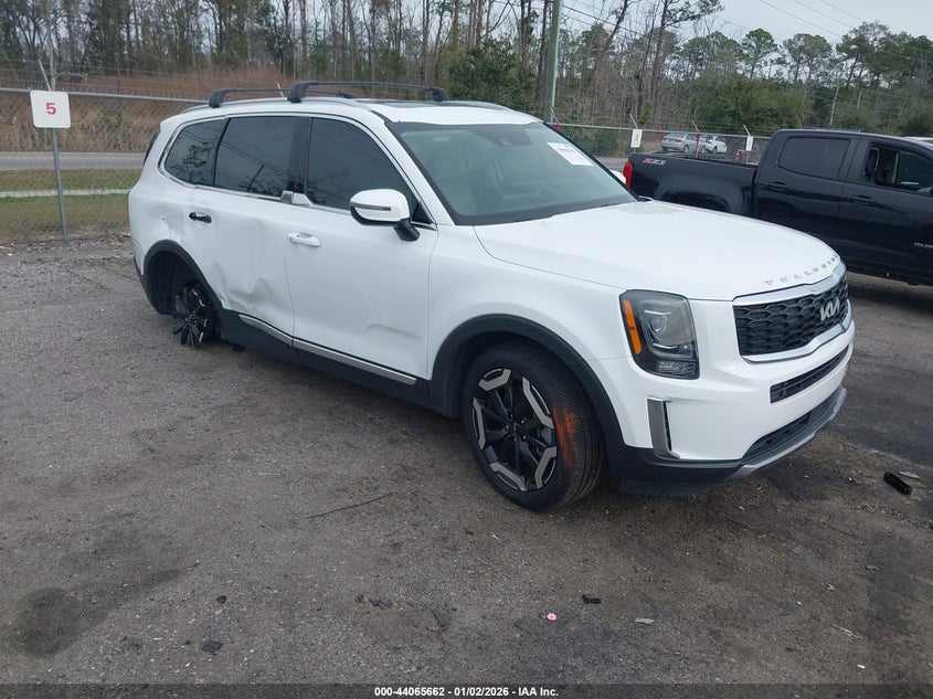 5XYP34HCXNG297694 2022 Kia Telluride Ex auction photo 1