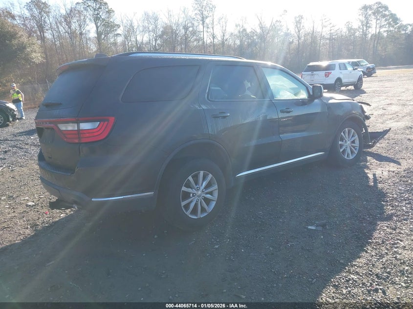 Vin: 1c4rdjag4ec330257, lot: 44561514, dodge durango sxt 20144