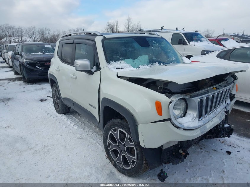 ZACCJBDT1GPC71468 2016 Jeep Renegade Limited auction photo 1