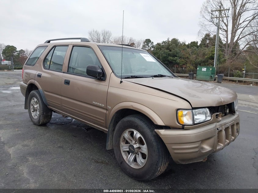 2000 Isuzu Rodeo Ls/Lse/S 3.2L