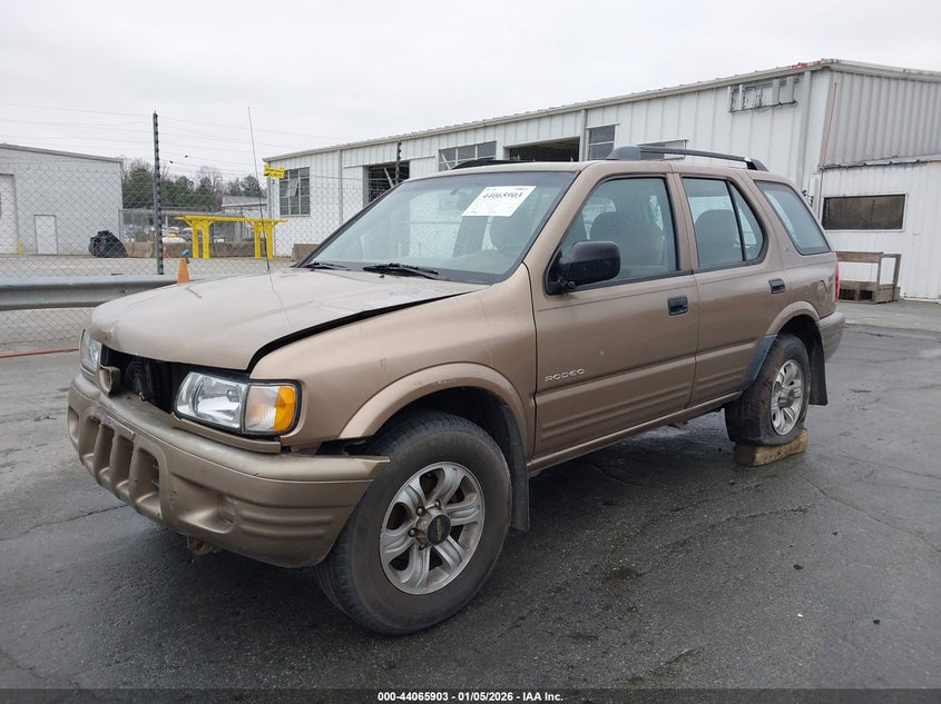 2000 Isuzu Rodeo Ls/Lse/S 3.2L