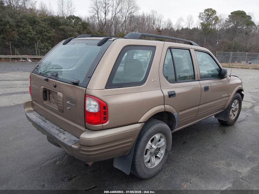 2000 Isuzu Rodeo Ls/Lse/S 3.2L