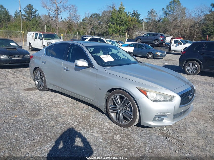 JN1BV7AP8EM672504 2014 Infiniti Q50 Premium auction photo 1