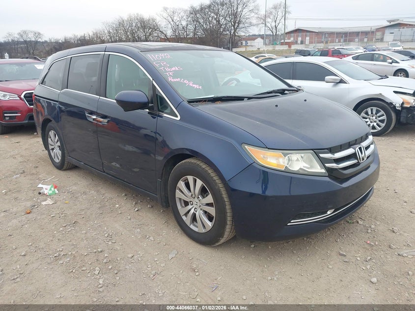 5FNRL5H68EB138687 2014 Honda Odyssey Ex-L auction photo 1