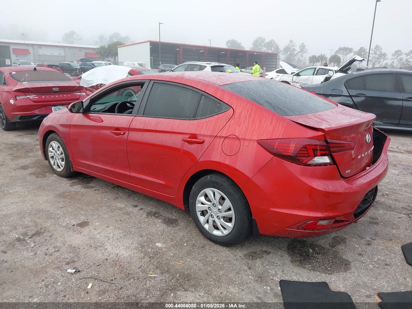 Vin: 5npd74lfxlh503093, lot: 44561880, hyundai elantra se 20203