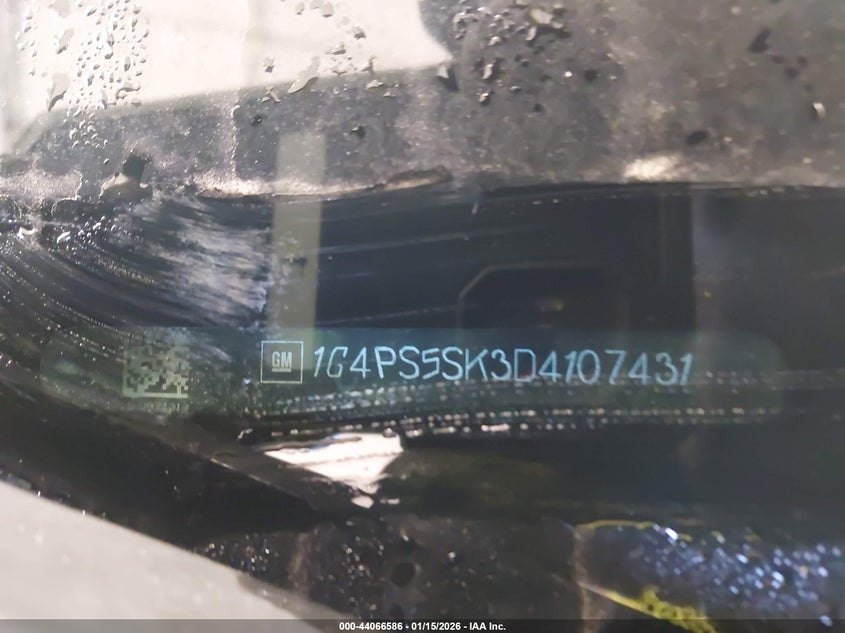 2013 Buick Verano Leather Group VIN: 1G4PS5SK3D4107431 Lot: 44066586