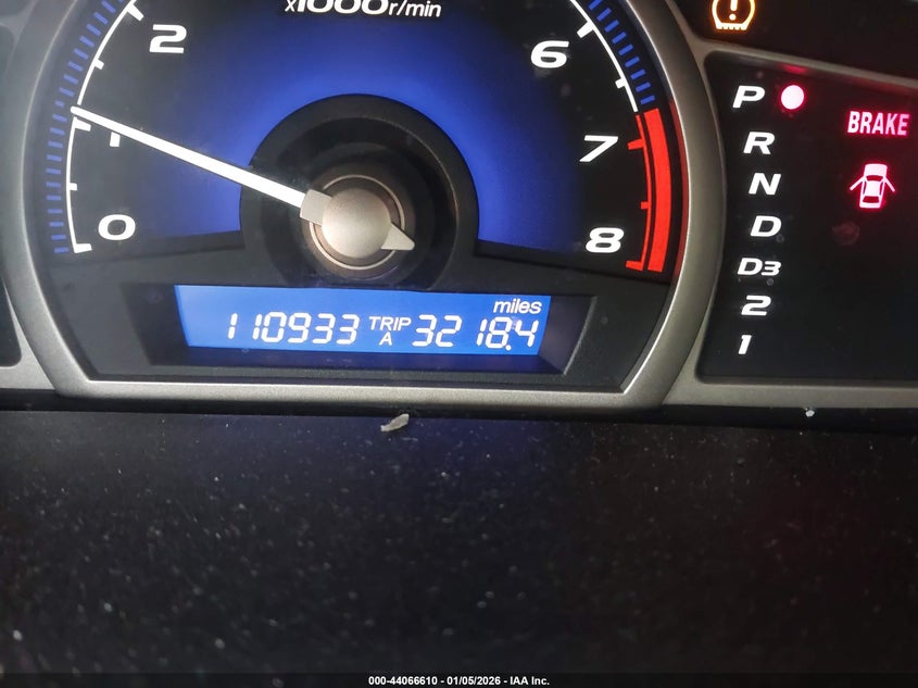 2011 HONDA CIVIC SEDAN 1.8L I-4 VVT, 140HP